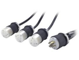 SCHNEIDER ADPT 60A 120V L21-20 TO (3)L5-20