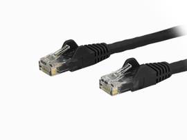 125FT CAT6 ETHERNET CABLE BLACK 100W POE