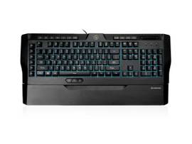 IOGEAR KG IKON II GAMING KEYBOARD DEDICATED MACRO KEYS & MEDIA CONTROLS GKB705