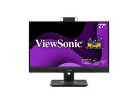 VIEWSONIC 27in 1440P VIDEO CONFERENCING MONITOR WITH WINDOWS HELLO COMPATIBLE IR WEBCAM, 90W USB C, DOCKING, 2560 X 1440
