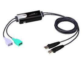 CABLE 2-PORT USB BOUNDLESS KM SWITCH