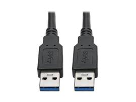TRIPP LITE CABLE USB 3.0 SUPERSPEED A/A M/M BLK 6FT