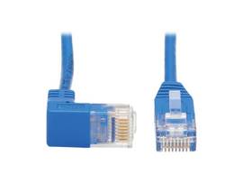 TRIPP LITE CAT6 DOWN RIGHT ANGLE SLIM M/M BLUE 10FT