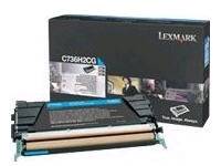 LEXMARK TONER CART C736/X736/X738 CYAN