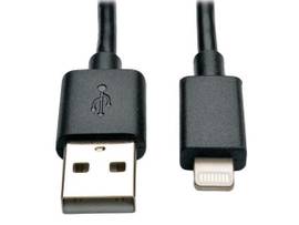 TRIPP LITE LIGHTNING TO USB/CHARGE BLACK 10IN 10PC