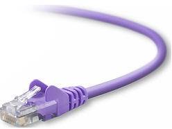 BELKIN CAT5E SNAGLESS PATCH CABLE 5 PURPLE