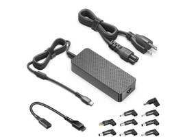 BATTERY TECH BTI 100WUSBC-UNI-BTI 100W USB TYPE C 2-1 UNIVERSAL AC ADAPTER FOR DELL, HP, LENOVO AND MACBOOK