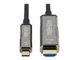 TRIPP USB C TO HDMI FIBER AOC CABLE 4K 15M