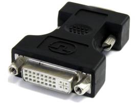 DVI TO VGA CABLE ADAPTER - BLACK - F/M