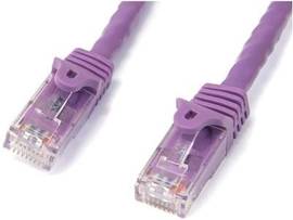 100FT CAT6 ETHERNET CABLE PURPLE POE