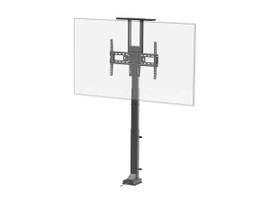 MONOPRICE COMMERCIAL SERIES MOTORIZED TV LIFT STAND FOR TVS BETWEEN 37IN TO 65IN_ MAX WEIGHT 110LBS_ VESA CAPABILITY UP TO 600X400_ FITS FLAT OR