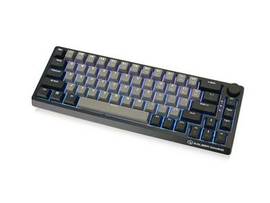 IOGEAR KG MECHLITE NANO COMPACT USB/BT KEYBOARD; PBT KEYS, RED SWITCH (GKB610R)
