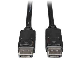 Tripp Lite series DisplayPort Cable with Latching Connectors, 4K (M/M), Black, 2