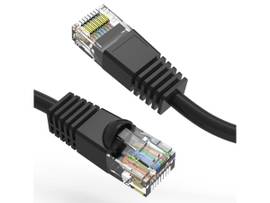 AXIOM 14FT CAT6 UTP 550MHZ PATCH CABLE SNAGLESS MOLDED BOOT (BLACK)