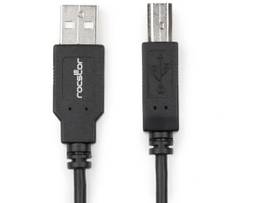 ROCSTOR PREMIUM HIGH SPEED USB 2.0 - 6 FT USB CABLE - 4 PIN USB TYPE A (M) - 4 P