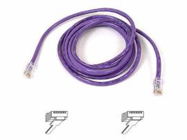 BELKIN CAT5E,UTP,RJ45M/M,1 PUR,PATCH,SNAGLESS