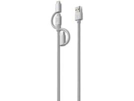 TARGUS ALUMINUM 3 IN 1 SYNC CHARGE MULTI CBL