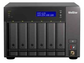 QNAP 6 BAY NVR, 8CH (MAX CHANNELS: 36), VMS BUILT-IN, IP SURVEILLANCE, HDMI OUTPUT FOR LOCAL DISPLAY, LCD PANEL