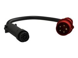 VERTIV FSC3U001 - FACILITY SIDE CABLE, 16A/20A, 230/400V WYE, 11.0KW, 10FT / 3M WITH IEC 3P+N+E (IP44) AND UNIVERSAL CONNECTOR.