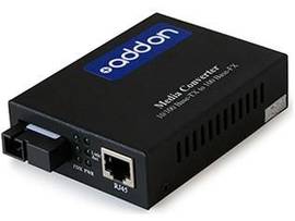 AddOn 10/100Base-TX(RJ-45) to 100Base-FX(SC) MMF 1310nm 2km POE Media Converter