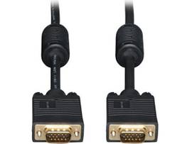 VGA Coaxial High-Resolution Monitor Cable with RGB Coaxial (HD15 M/M), 2048 x 15