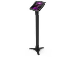 COMPULOCKS IPAD PRO 12.9  (3-6TH GEN) SPACE ENCLOSURE PORTABLE FLOOR STAND BLACK