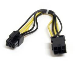 8IN 6 PIN PCIE POWER EXTENSION CABLE