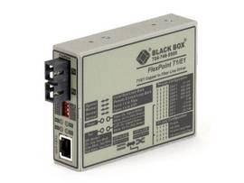 BLACK BOX CORP 1/E1 TO FIBER LINE DRIVER, SI MT663A-SSC