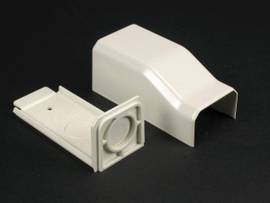 LEGRAND-WIREMOLD NM END FEED FITTING NM2000 IVORY (PKG OF 5)