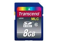 TRANSCEND 8G SDHC CLASS10 CRD (MLC), BULK