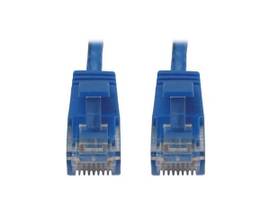 TRIPPLITE CAT6 CABLE SNAGLESS SLIM M/M BLUE 6IN