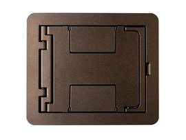 LEGRAND-WIREMOLD FLRPORT FLANGE W/BLANK BRONZE