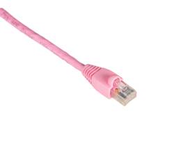 GigaTrue CAT6 Channel 550-MHz Patch Cable UTP Snagless Boots Pink 3-ft. 0.9-m