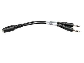 Tripp Lite series 3.5 mm 4-Position to 3.5 mm 3-Position Audio Headset Splitter