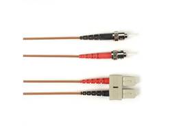 BLACK BOX CORP 10 GIG MM FO PATCH CABLE DUPLX, PVC, BR, STSC