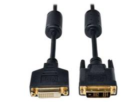 AV Cable - DVI-D Left Connector - Male Left Gender - DVI-D Right Connector - Fem