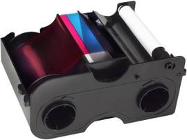 C50 EZ YMCKO RIBBON W/CLEANING 100 IMAGE