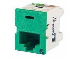 LEGRAND-ORTRONICS TJ,CAT6,CLRTY,T568A/B,GRN