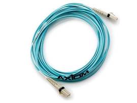 AXIOM LC/LC 10G MULTIMODE DUPLEX OM3 50/125 FIBER OPTIC CABLE 50M
