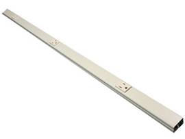 LEGRAND-WIREMOLD PLGMD 6FT. SGL CRT 12IN.OC 2000 BK (PKG OF 2)