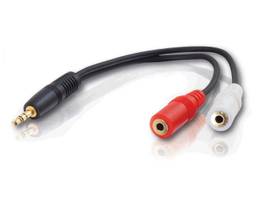 C2G 6IN 1 3.5MM STEREO MALE TO2 3.5MM STEREO