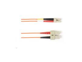 BLACK BOX CORP SM FO PATCH CABLE DUPLX, PLENUM, OR, SCLC