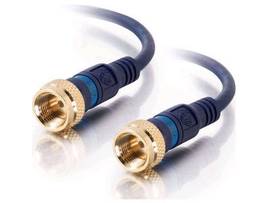 C2G 12FT VELOCITY F TYPE MINI COAX CBL