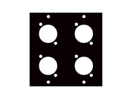 Legrand-Middle Atlantic RCK ACCORIES CANARE BNC4PRT UCP PNL