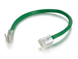 C2G 6IN CAT6 NONBOOTED UTP CABLE-GRN