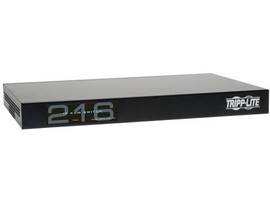 TRIPP LITE 16P CAT5 KVM IP SWTCH 1 LOCAL 2 RMT 1URM