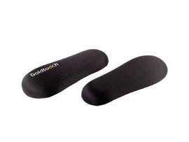 GOLDTOUCH GEL FILLED WRIST RESTS BLACK (2 PACK)