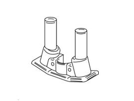 LEGRAND-WIREMOLD COMMUNICATION ADAPTER 3/4
