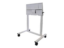 SMART TECHNOLOGIES SMART ELECTRIC HEIGHT ADJUSTABLE FLOOR STAND, FSE-510-W, UL LISTED, WHITE