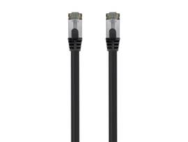 MONOPRICE ENTEGRADE SERIES CAT8 26AWG S/FTP ETHERNET NETWORK CABLE_ 2GHZ_ 40G_ 14FT_ BLACK